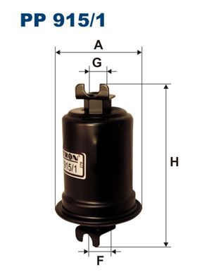 Фильтр топливный FILTRON PP9151