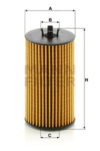Фильтр масляный MANN-FILTER HU6019Z