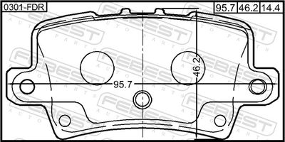 Колодки тормозные дисковые CTR CKHO72