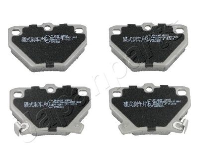 Колодки тормозные дисковые JAPANPARTS PP203AF