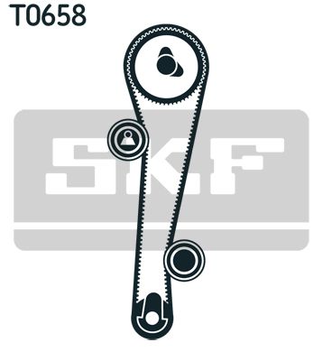 Комплект ремня ГРМ SKF VKMA95667