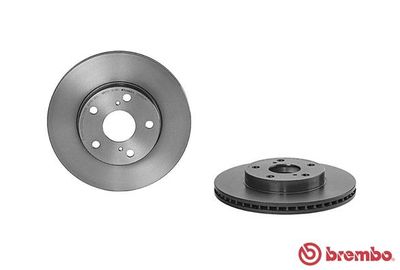 Диск тормозной передний BREMBO 09A86411