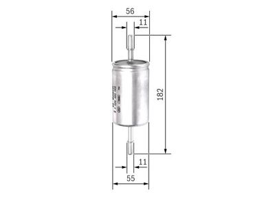 Фильтр топливный BOSCH F026403009