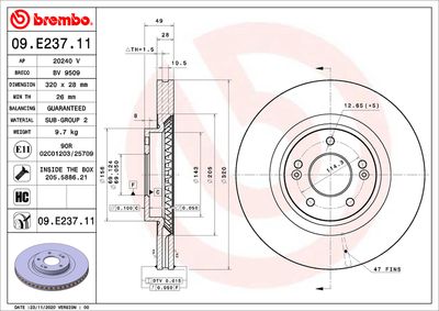 Диск тормозной Hyundai/Kia 517122W000
