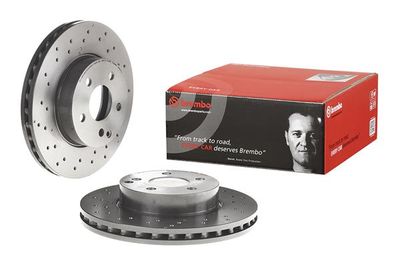 Диск тормозной передний MERCEDES-BENZ A2044213612