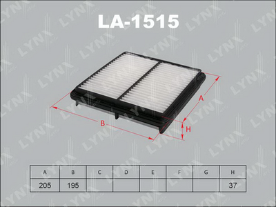 Фильтр воздушный LYNXauto LA1515