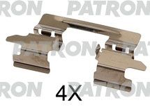 Комплект монтажный тормозных колодок PATRON PSRK1331