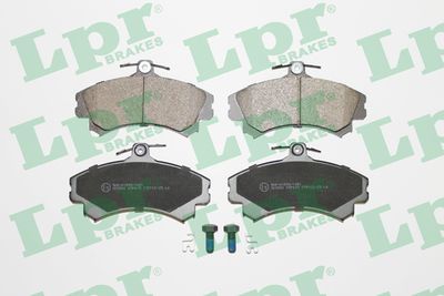Колодки тормозные дисковые LPR 05P615