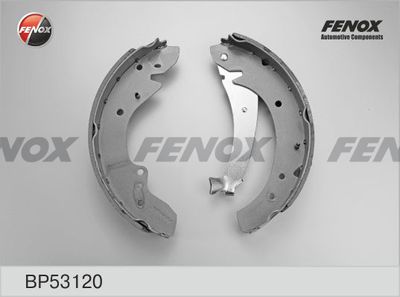 Колодки тормозные барабанные FENOX BP53120