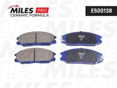 Колодки тормозные передние Miles E500138