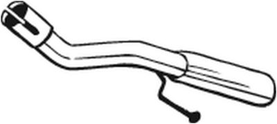 Труба приемная глушителя POLMOSTROW 1123