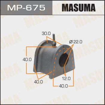 Втулка стабилизатора переднего Masuma MP675