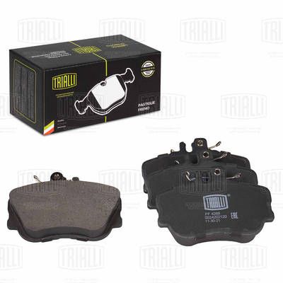 Колодки тормозные передние TRIALLI PF4268