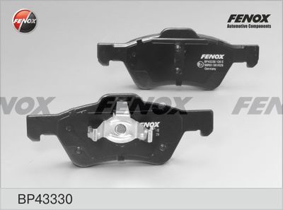 Колодки тормозные передние FENOX BP43330