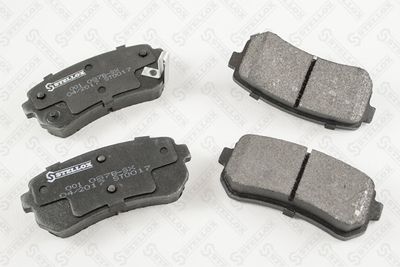 Колодки тормозные дисковые STELLOX 001087BSX
