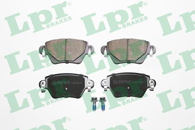 Колодки тормозные дисковые LPR 05P897