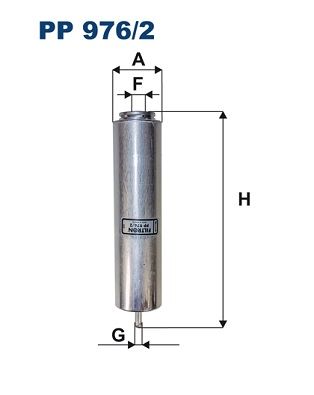 Фильтр топливный FILTRON PP9762