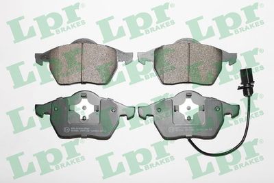 Колодки тормозные передние LPR 05P1238