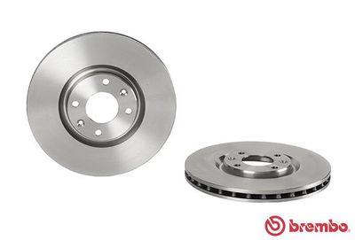 Диск тормозной передний BREMBO 09A18514