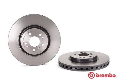 Диск тормозной передний вентилируемый BREMBO 09A95611