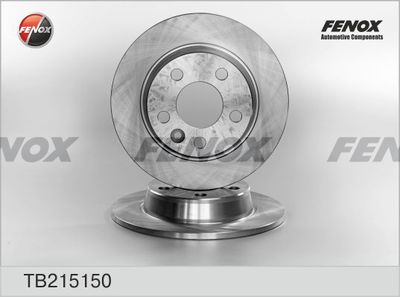 Диск тормозной задний FENOX TB215150