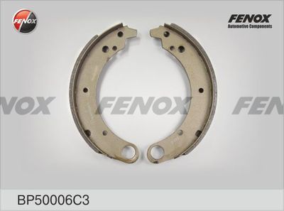 Колодки тормозные барабанные FENOX BP50006C3