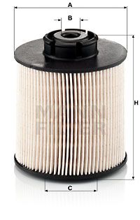 Фильтр топливный MANN-FILTER PU10461X