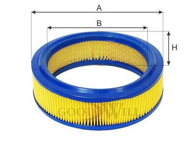 Фильтр воздушный BIG FILTER GB95C
