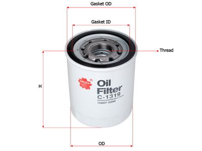 Фильтр масляный SAKURA C1319