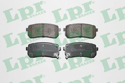 Колодки тормозные дисковые LPR 05P1450