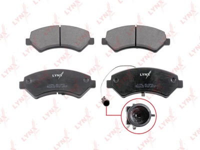 Колодки тормозные передние LYNXauto BD2829