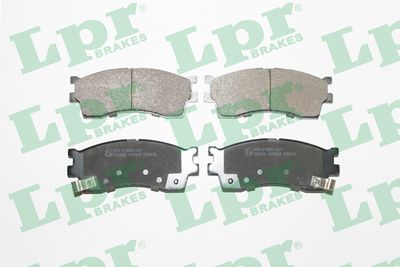 Колодки тормозные дисковые LPR 05P809