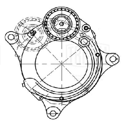 Ролик-натяжитель приводного ремня TRIALLI CM5687