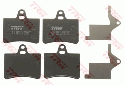 Колодки тормозные дисковые TRW GDB1450