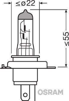 Лампа OSRAM 64193