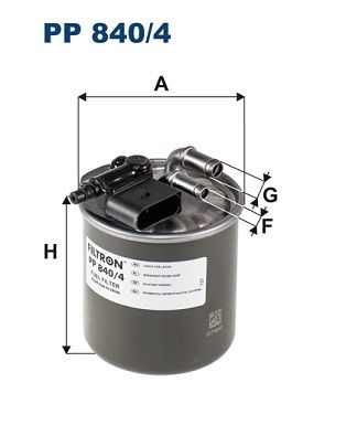 Фильтр топливный FILTRON PP8404