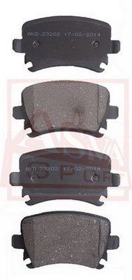 Колодки тормозные дисковые задние AKYOTO AKD23202