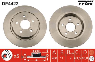Диск тормозной BAPCO BD0537