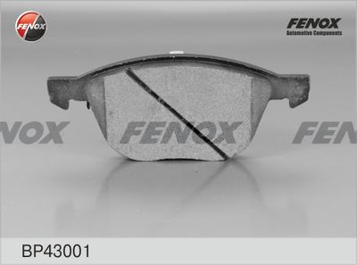 Колодки тормозные дисковые FENOX BP43001