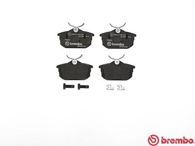 Колодки тормозные задние BREMBO P54023