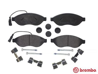 Колодки тормозные дисковые передние BREMBO P23143