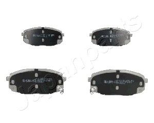 Колодки тормозные дисковые JAPANPARTS PAK09AF