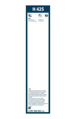 Щетка стеклоочистителя задняя BOSCH 3397004561