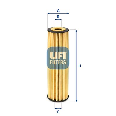 Фильтр масляный UFI 2505000
