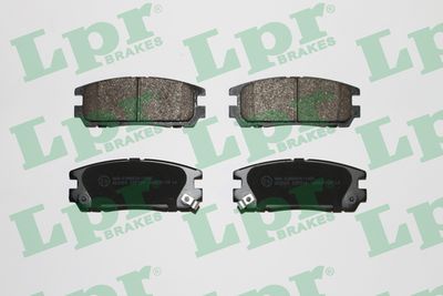 Колодки тормозные дисковые LPR 05P524