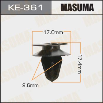 Клипса Masuma KE361