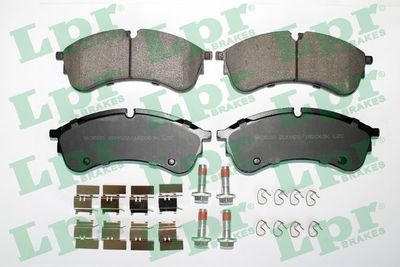 Колодки тормозные дисковые LPR 05P2063K