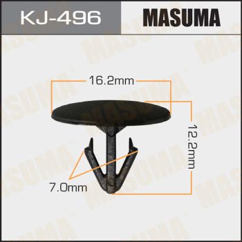 Клипса крепежная Masuma KJ496