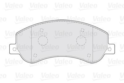 Колодки тормозные дисковые VALEO 301816
