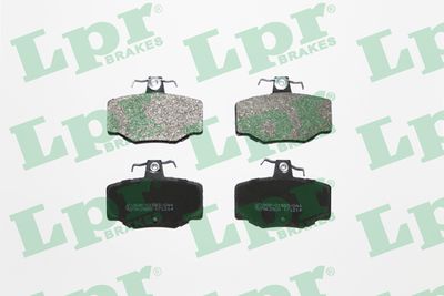 Колодки тормозные дисковые LPR 05P387